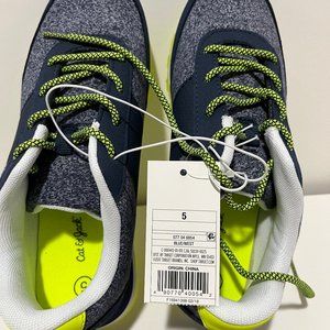Cat & Jack Boys West Lace Up Jogger Sneakers Shoe Blue - Size # 5 NWT!!